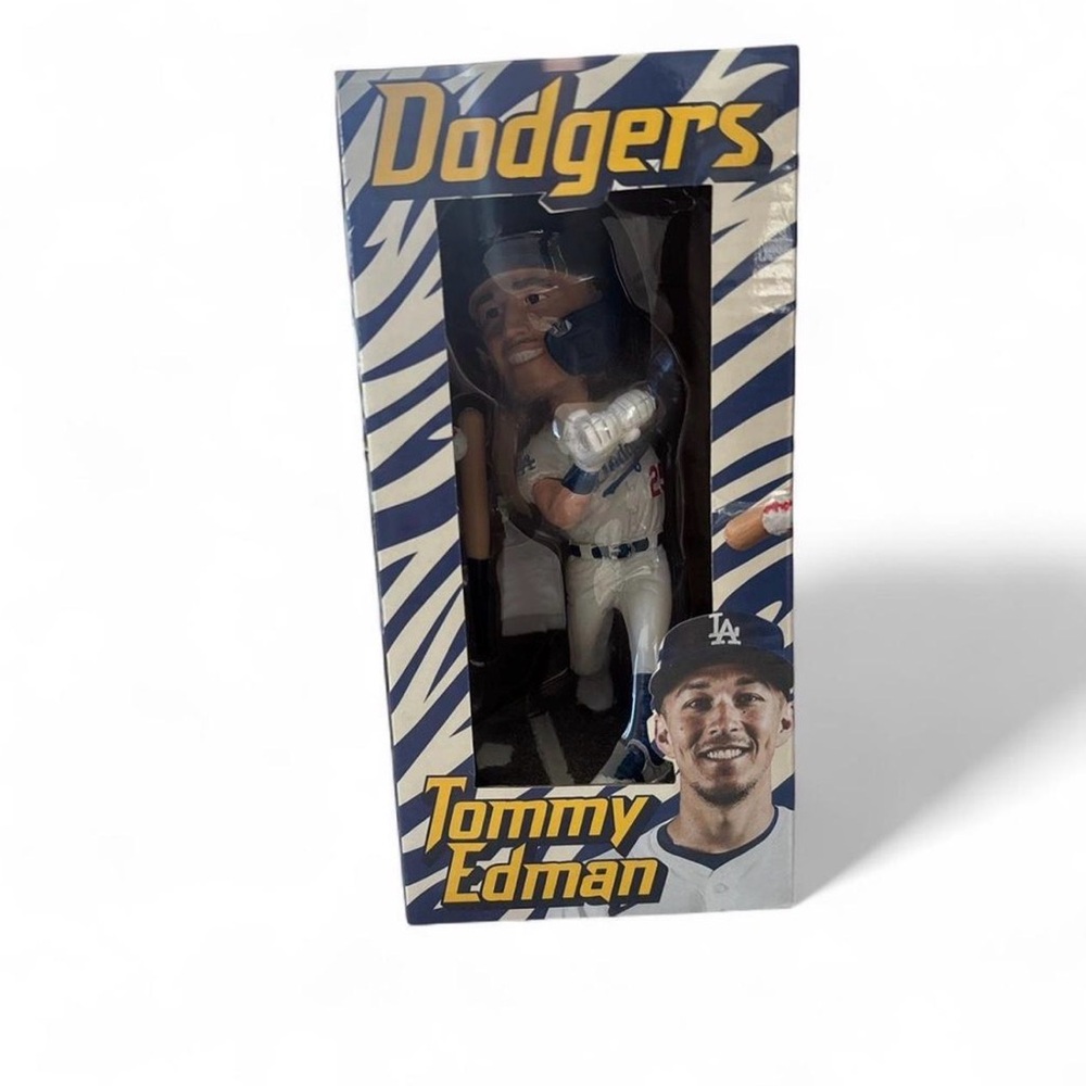 Dodgers Bobblehead Figurine Tommy Edman